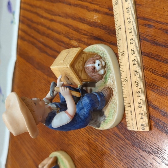 Set of 2 Denim Days figurines from Homco - Picture 4 of 7